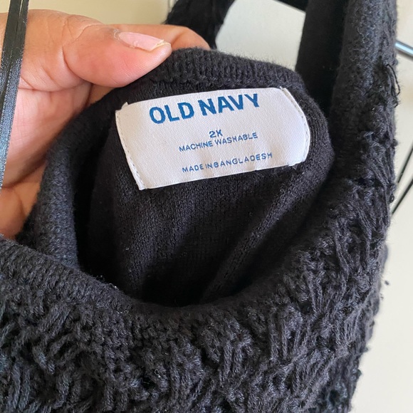 Old Navy crochet halter dress - Picture 2 of 4